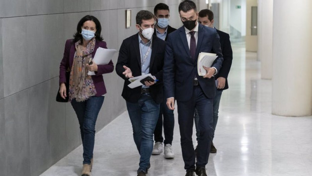 ep el portavoz del grupo parlamentario socialista en el congreso de los diputados hector gomez d a