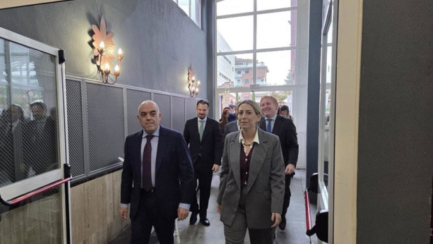 ep el presidente de ata lorenzo amor junto a la presidenta de la junta maria guardiola