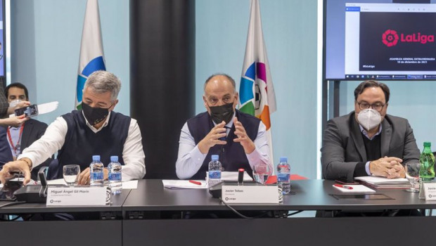 ep el presidente de laliga javier tebas en la asamblea general de dicho organismo en la que se ep el presidente de laliga javier tebas en la asamblea general de dicho organismo en la que se