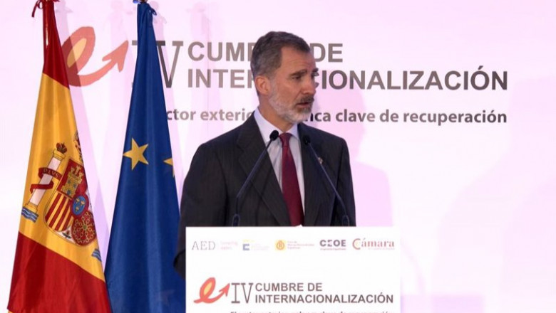 ep el rey felipe vi en la clausura de la vi cumbre de internacionalizacion ep el rey felipe vi en la clausura de la vi cumbre de internacionalizacion