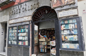 ep fachada de la libreria perez galdos en madrid