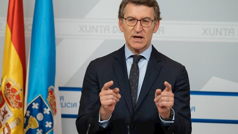 ep feijoo en la rueda de prensa posterior al consello de la xunta del 24 de abril ep feijoo en la rueda de prensa posterior al consello de la xunta del 24 de abril