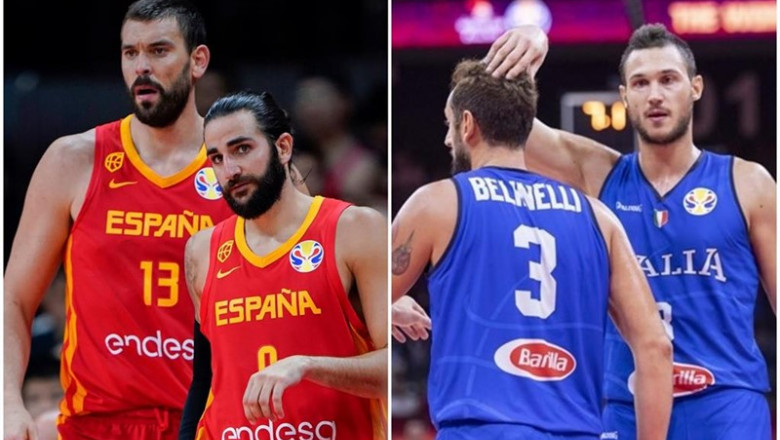 Gasol y Ricky (España) retan a Gallinari y Belinelli (Italia) | FEB / FIBA ep gasol y ricky espana retan a gallinari y belinelli italia