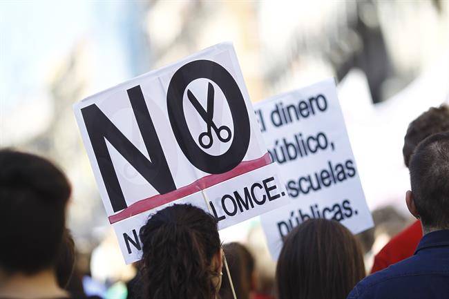 Huelga educativa en Madrid del jueves 9 de marzo | EUROPA PRESS ep huelga educativamadridjueves 9marzo