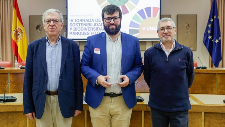 Iberdrola obtiene el sello UNEF de excelencia sostenible en la planta fotovoltaica de Bargas (Toledo) | IBERDROLA ep iberdrola obtiene el sello unef de excelencia sostenible en la planta fotovoltaica de bargas
