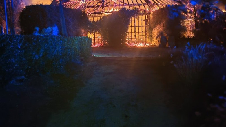 Incendio en la cúpula de madera del restaurante Mas Marroch de los hermanos Roca en Vilablareix (Girona) | BOMBERS DE LA GENERALITAT ep incendio en la cupula de madera del restaurante mas marroch de los hermanos roca en vilablareix