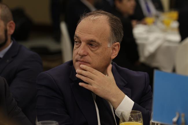 Javier Tebas en los Desayunos Deportivos de Europa Press | EUROPA PRESS - Archivo ep javier tebaslos desayunos deportivoseuropa press