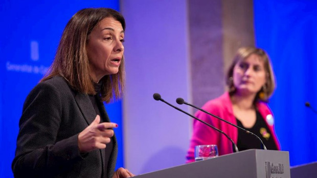 ep la consellera de presidencia y portavoz del govern meritxell budo i y la consellera de salud