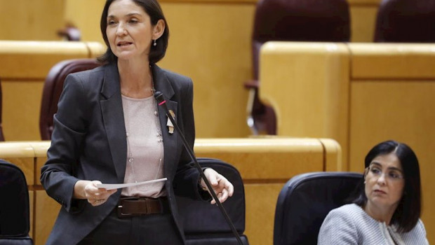 ep la ministra de turismo reyes maroto i interviene este martes en la sesion de control al gobierno