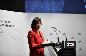 ep la ministraeducacionformacion profesionalfunciones isabel celaa asistela clausuraactopresentacionanuariola comunicacion 2018caixa forum