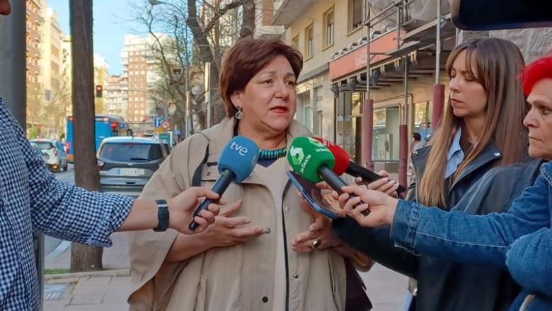 ep la secretaria confederal de accion sindical de ccoo mari cruz vicente a su llegada la negociacion ep la secretaria confederal de accion sindical de ccoo mari cruz vicente a su llegada la negociacion