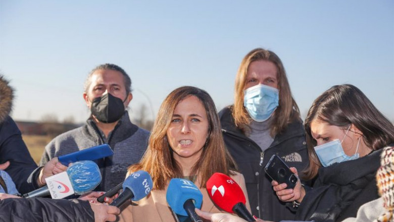 La secretaria general de Podemos y ministra de Derechos Sociales y Agenda 2030, Ione Belarra, este miércoles en León. | Secundino Pérez - Europa Press ep la secretaria general de podemos y ministra de derechos sociales y agenda 2030 ione belarra este