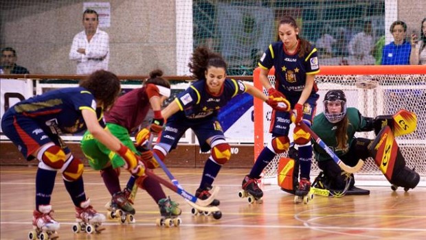 ep la seleccion espanolahockey patines femeninaeuropeoportugal