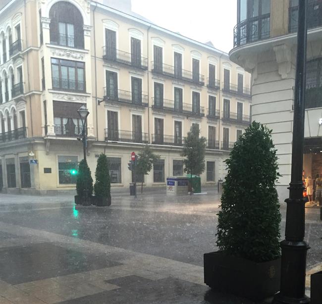 Lluvia en Valladolid. Imagen de archivo | Europa Press ep lluviavalladolid imagenarchivo