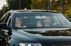ep los reyes en un vehiculo anterior al adquirido el pasado verano