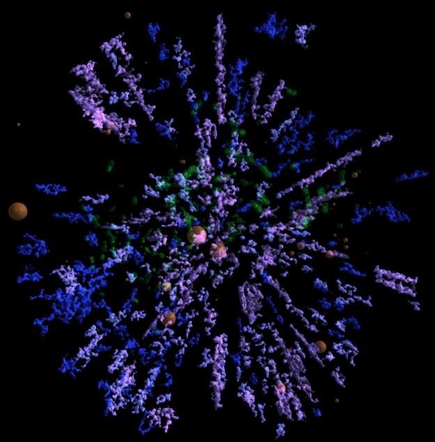 Mapa de densidad estelar | ESA ep mapadensidad estelar