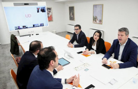 ep reunion en la sede de ciudadanos encabezada por la presidenta del partido ines arrimadas