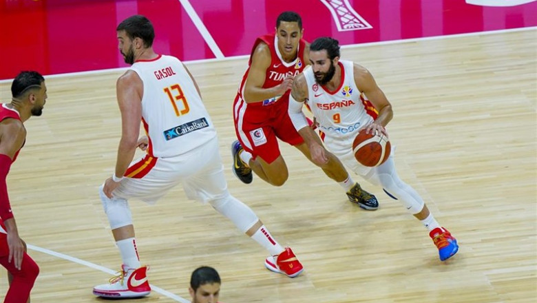 FEB ep ricky rubio en el espana - tunez del mundial 2019