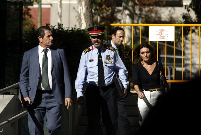 Trapero sale de la Audiencia Nacional tras declarar por sedición | EUROPA PRESS ep trapero salela audiencia nacionaldeclararsedicion