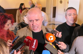 ep unai sordo durante la atencion a los medios