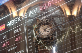 ep valores del ibex 35 en la bolsa de madrid espana