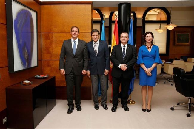 Visita de Orange a la presidencia del Principado | GOBIERNO DE ASTURIAS ep visitaorangela presidenciaprincipado