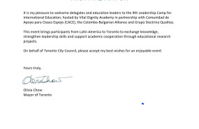 felicitacin de alcaldesa de toronto olivia chow a dq