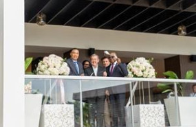 hideaway at royalton blue waters ribbon cutting