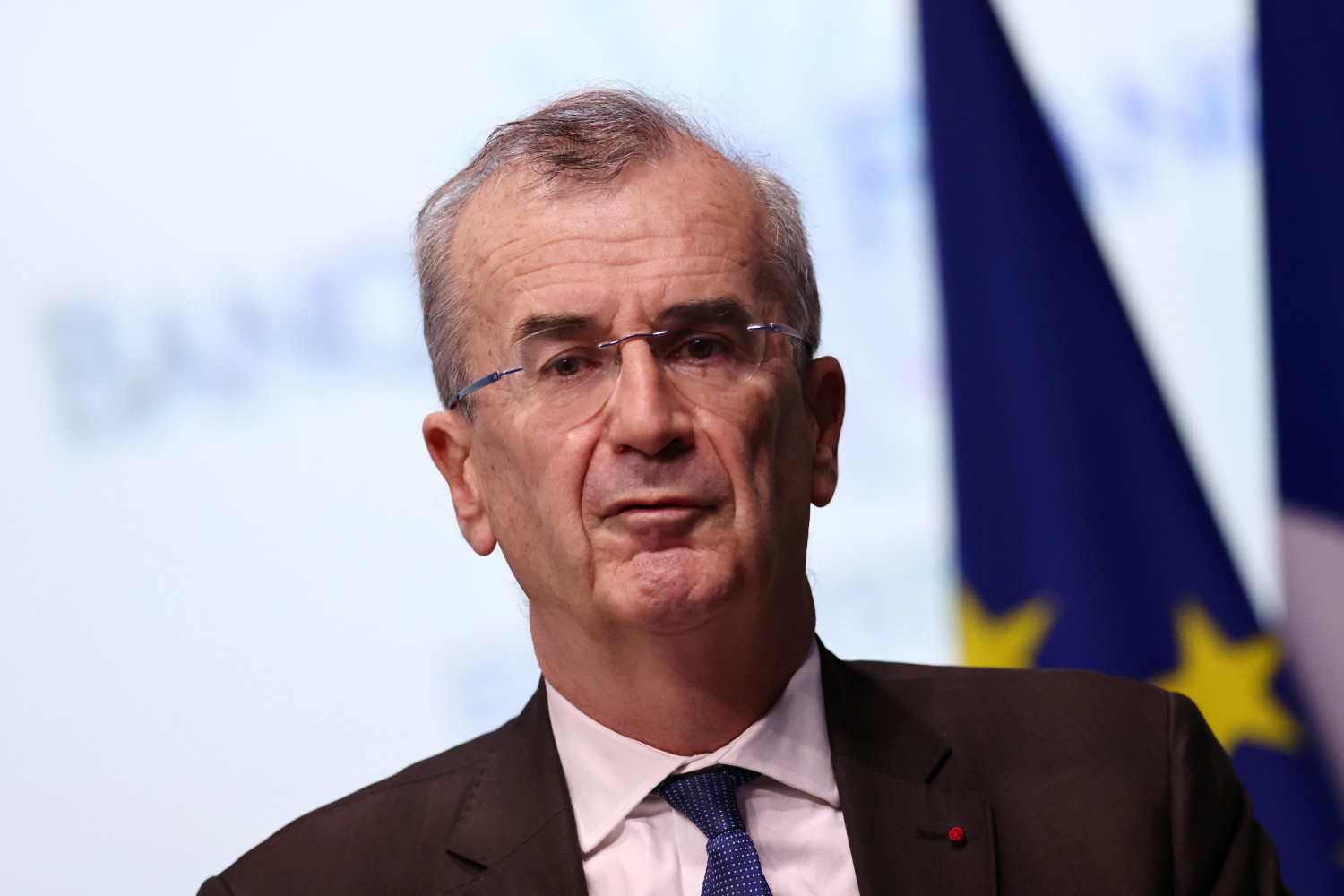 le gouverneur de la banque de france francois villeroy de galhau a paris 