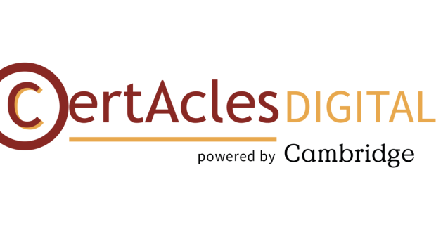 logo certacles powered by cambridge 