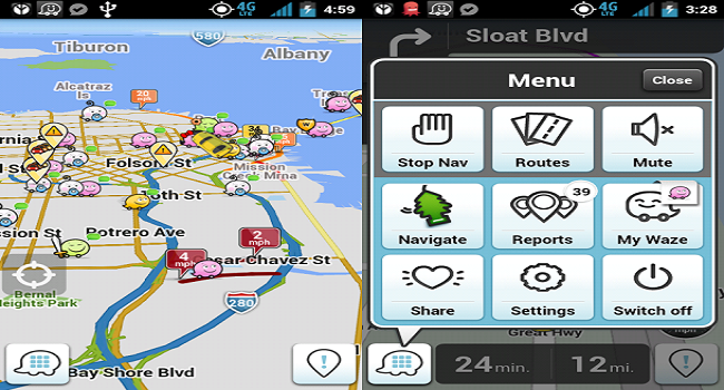 waze map waze map