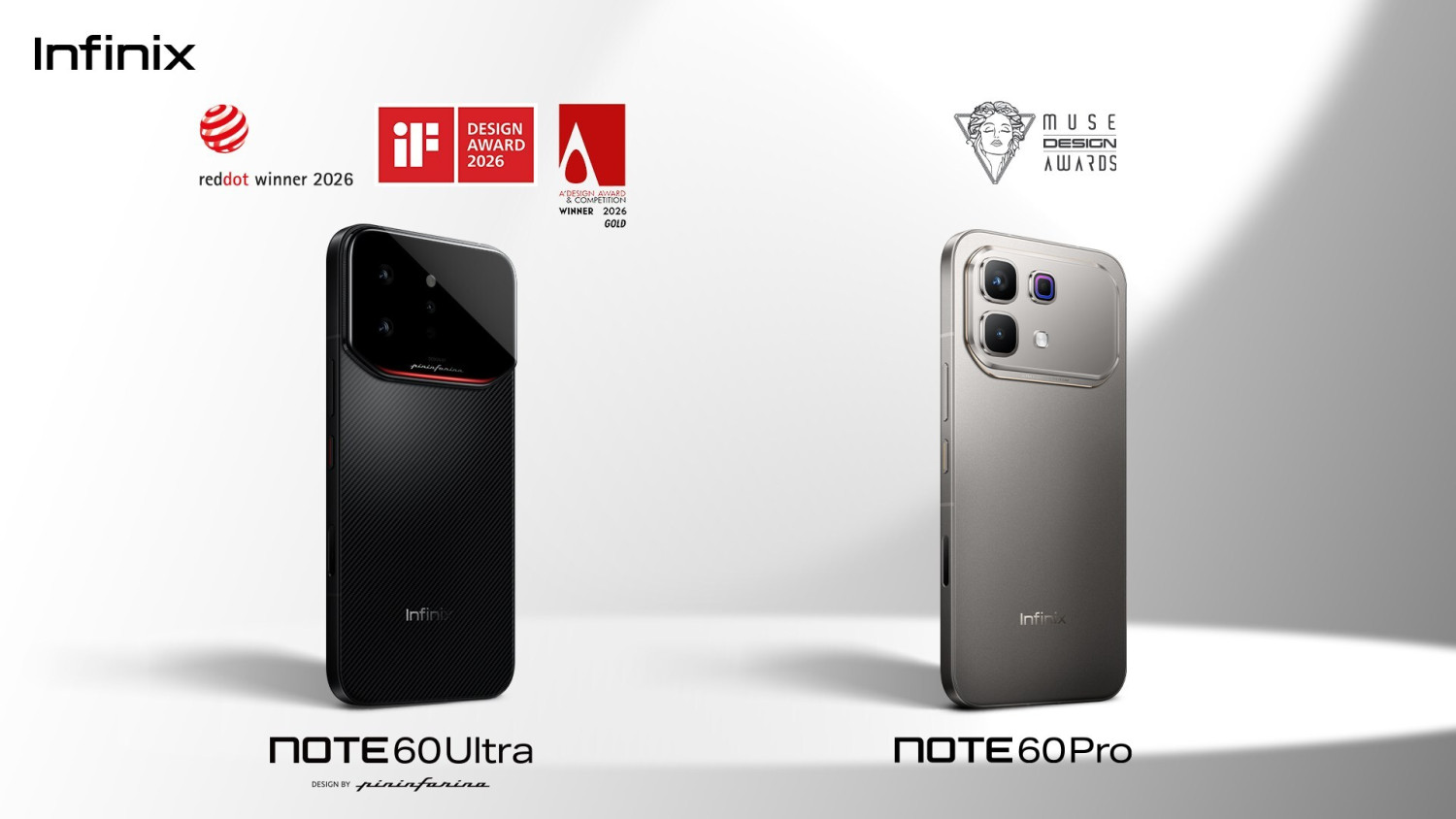 Infinix NOTE 60 SERIES Garners Red Dot and iF Awards, Redefining ...