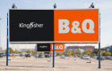 dl kingfisher ftse 100 bandq b and q b q bq consumer discretionary retail home improvement retailers logo