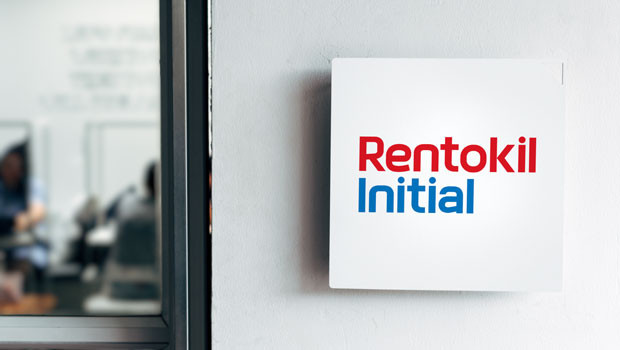 dl rentokil initial plc ftse 100 industriales bienes y servicios industriales servicios de apoyo industrial servicios profesionales de apoyo empresarial logo
