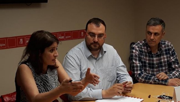 ep adriana lastra adrian barbon e ivan ardura psoe