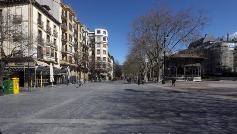 ep archivo calles vacias en san sebastian tras la alerta sanitaria por el coronavirus y la entrada ep archivo calles vacias en san sebastian tras la alerta sanitaria por el coronavirus y la entrada