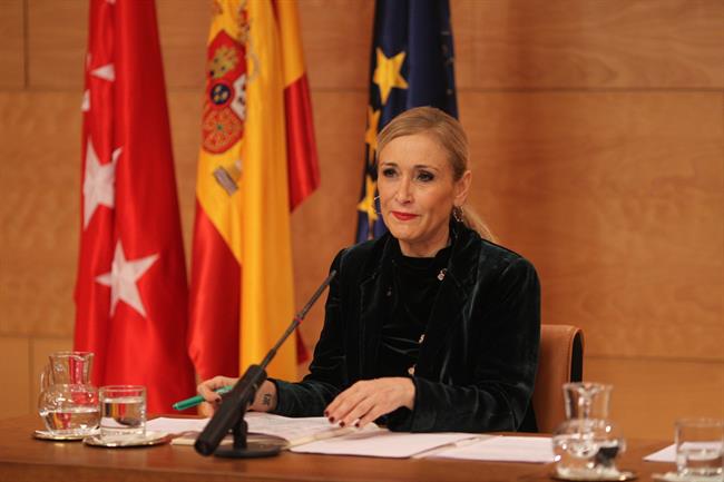 Cristina Cifuentes ofrece una rueda de prensa posterior al Consejo de Gobierno | EUROPA PRESS ep cristina cifuentes ofreceruedaprensa posteriorconsejogobierno