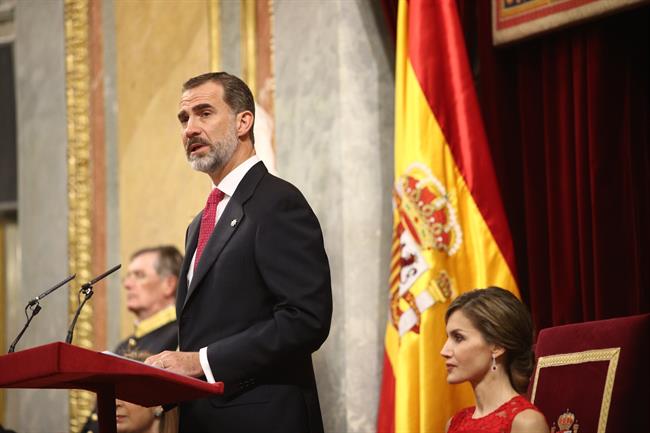 Discurso del Rey en el Congreso por el 40 aniversario de las elecciones de 1977 | EUROPA PRESS ep discursoreycongreso40 aniversariolas elecciones1977