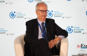 ep el co presidente del grupo barcelo simon pedro barcelo durante la primera jornada del vii foro