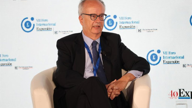 ep el co presidente del grupo barcelo simon pedro barcelo durante la primera jornada del vii foro