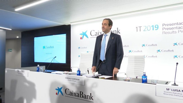 El consejeo delegado de CaixaBank, Gonzalo Gortázar. | EUROPA PRESS - Archivo ep el conseller delegat de caixabank gonzalo gortazar
