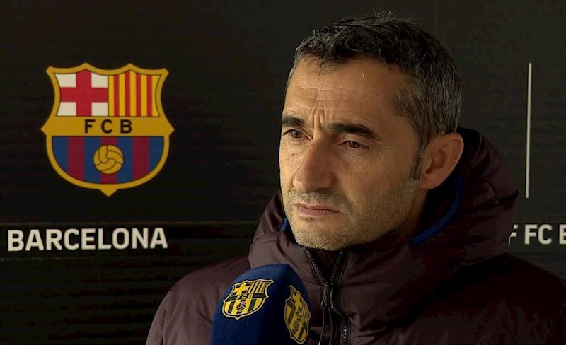ep el entrenador del fc barcelona ernesto valverde en declaraciones a bara tv