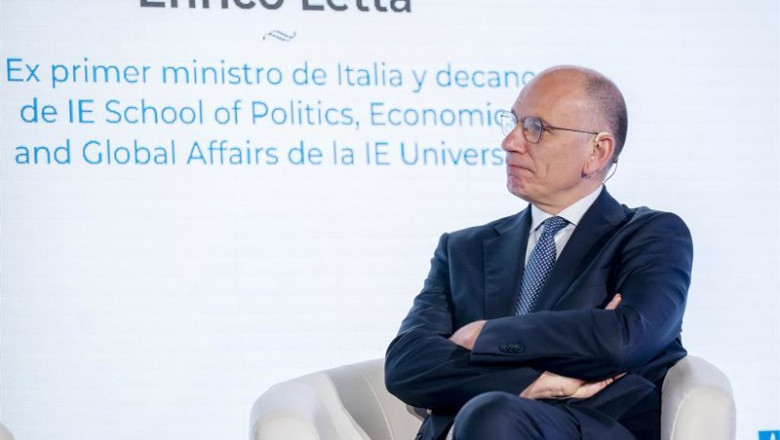 El exprimer ministro de Italia, decano de IE School of Politics, Economics, and Global Affairs de la IE University y consejero de Naturgy, Enrico Letta | Alberto Ortega - Europa Press ep el exprimer ministro de italia decano de ie school of politics economics and global affairs de la