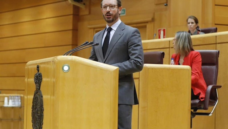 ep el portavoz del pp en la camara alta javier maroto