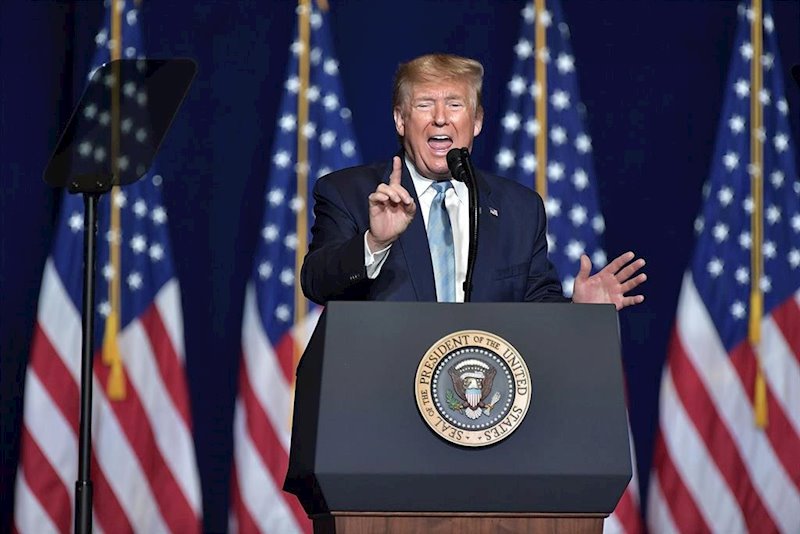 Trump dice que nunca abandonará la carrera presidencial, incluso si es condenado