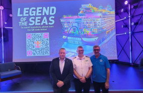 ep el presidente y consejero delegado de royal caribbean group jason liberty y el presidente y