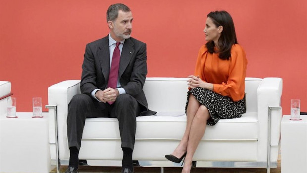 ep el rey felipe vi y la reina letizia durante la octava edicion de embajadores honorarios de la