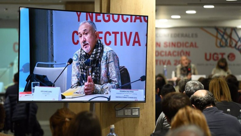 ep el secretario general de ugt pepe alvarez en la inauguracion de las jornadas de accion sindical y