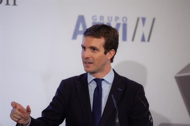 En Sevilla, el presidente del PP, Pablo Casado, pronuncia la conferencia Los nue | Jesús Prieto - Europa Press ep en sevilla presidentepp pablo casado pronunciaconferencianue