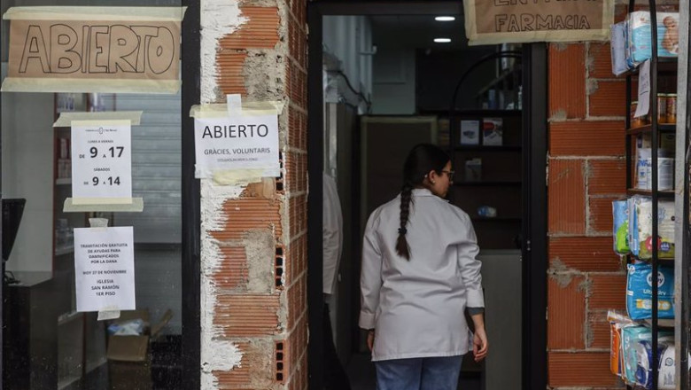 ep entrada a una farmacia afectada por la dana a 28 de noviembre de 2024 en paiporta valencia ep entrada a una farmacia afectada por la dana a 28 de noviembre de 2024 en paiporta valencia